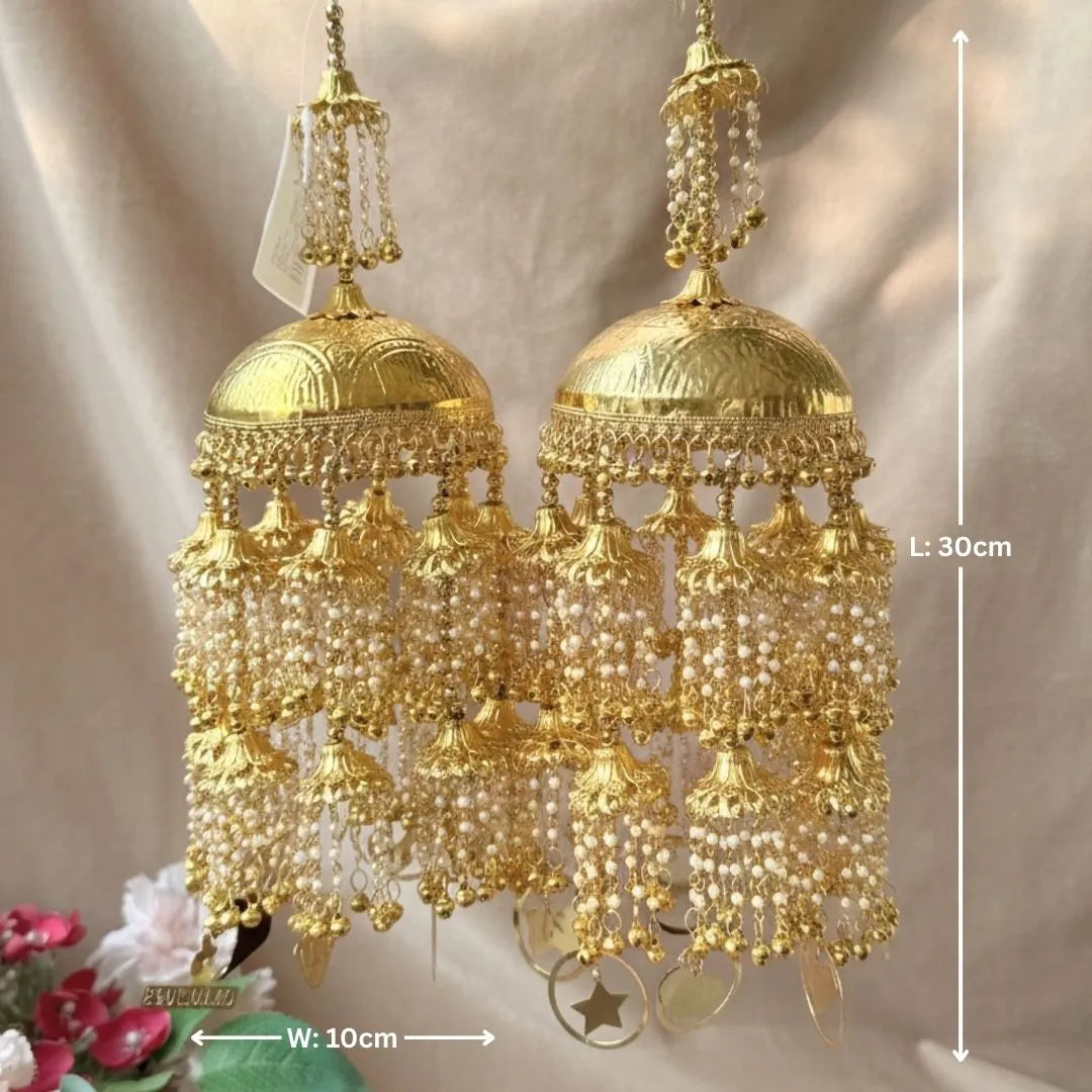 Premium Designer Golden Kaleera for Luxurious Celebrations