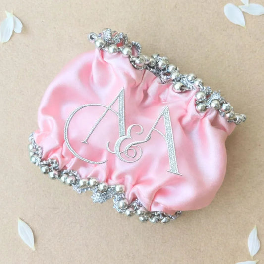 Premium Customised Baby Pink Gaana Cover Traditional