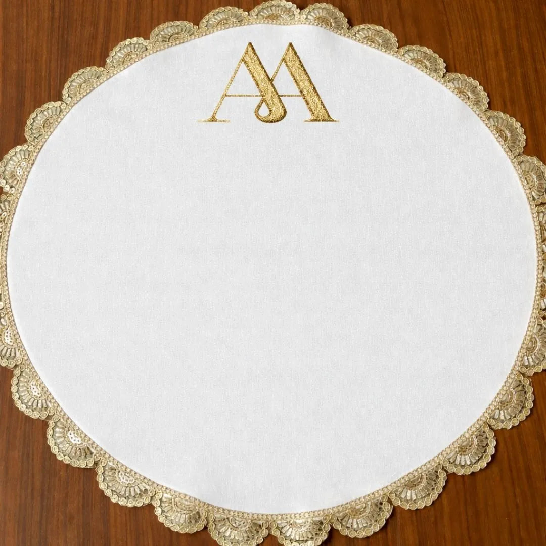 Custom Logo Wedding Hand Thaapa for Bridal Rituals Use