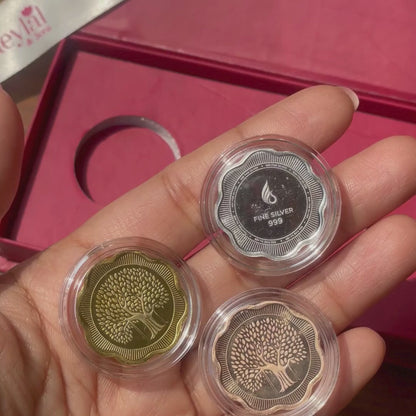 Prosperity Star Silver Coin Set – 3 Premium Coins (2g Each)