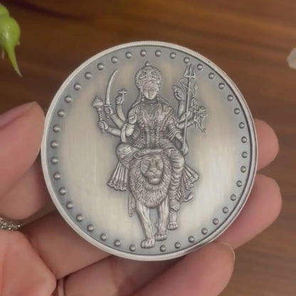 Durga Maa Silver Coin 50 Gram