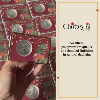 2 g Silver Coin Royal Gajraj Card – Symbol of Wealth & Power