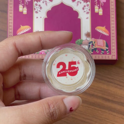 25th Anniversary 5gm Silver Coin Gift Box Set