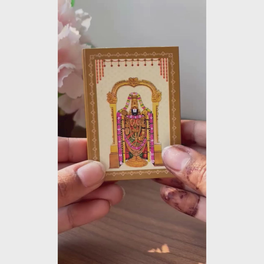 Tirupati Balaji Ji 1g 999 Pure Silver Coin – Chotteylal and Sons