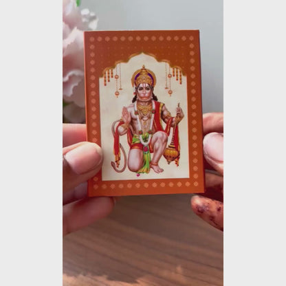 Kanjak and Langur Combo Gift Set (9 Mata rani  Silver Coins and 1 Hanuman ji Silver Coin {1 gram each}}- 999 Purity Silver Coins