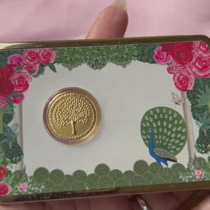 100mg Gold Banyan Tree Coin – Luxury Display Gift Box