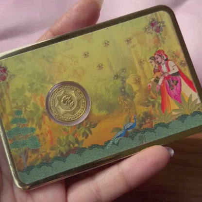 50mg Gold Rose (Raja Rani) Coin – Regal Love Gift Box
