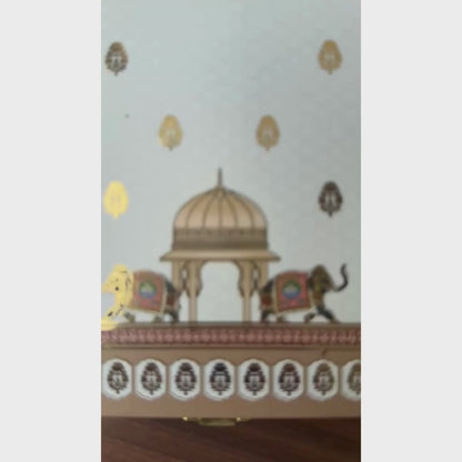 Leaf In Hand, Silver, Bar Shape, 100 GM, 999 Purity Silver Coin – Ready To Ship