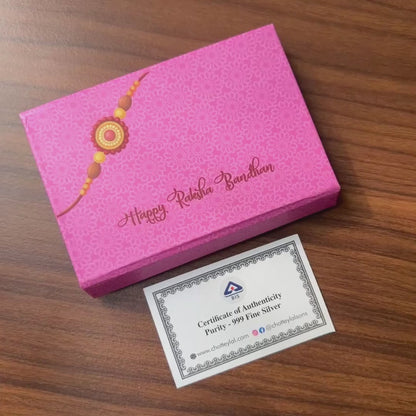Festive 999 Pure Silver Coin Collection – Perfect Raksha Bandhan Gift