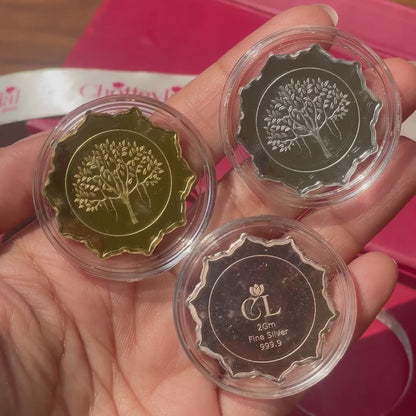 The Prosperity Grove – Set of 3 Pure Silver Coins, 2g Each