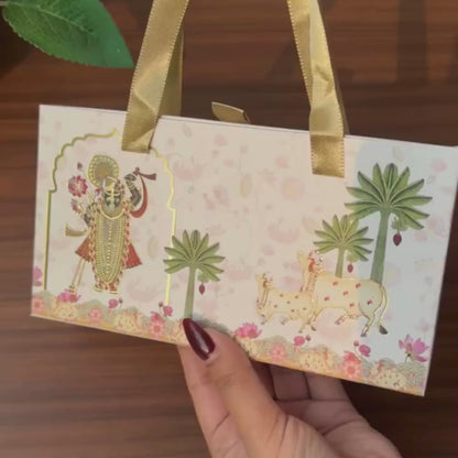 Aashirwaad Baraati Design, Rose Gold Finish, Dollar Shape, 20 gm, 999 Silver Coin Box Set – Ready to Ship