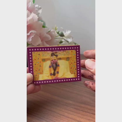 Jagadguru Premanand Ji Maharaj, Silver, Round Shape, 1 GM, 999 Purity Silver Coin