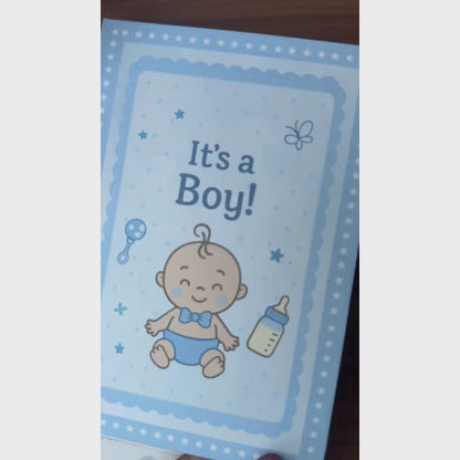 Tiny Blessings – Baby Boy 6 Silver Coin Folder Box (1 gm Each), 999 Purity