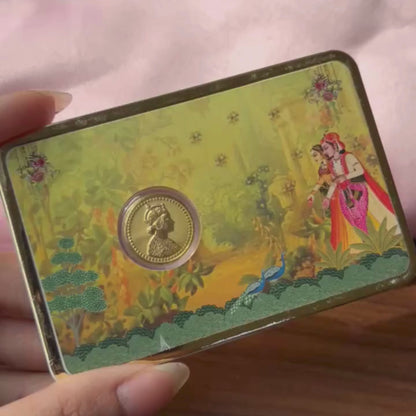 50mg Gold Queen Coin – Royal Elegance Premium Gift Box