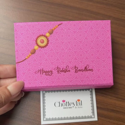 Elegant Twin 999 Pure Silver Coin Gift Set for Rakhi