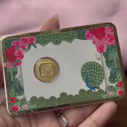 25mg Gold Banyan Tree Coin – Premium Tree of Life Gift