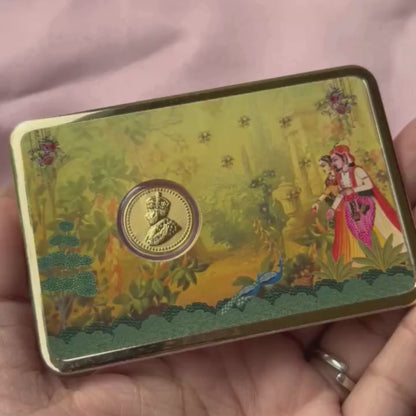 50mg Gold King Coin – Premium Collectible Gift Box