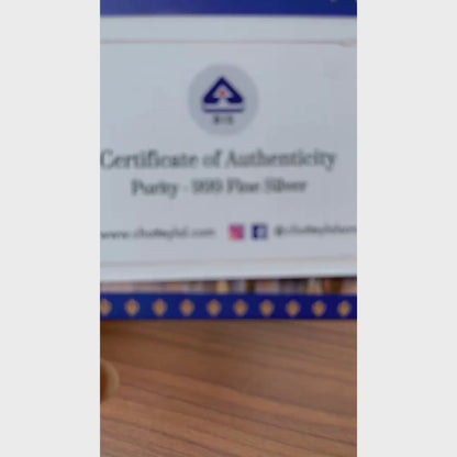 Guru Nanak Dev Ji, Sikh Silver Coin, 1 GM, 999 Purity Silver Coin