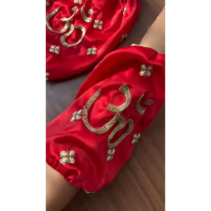 Premium Om Chooda Cover and Box Set for Wedding Ceremonies