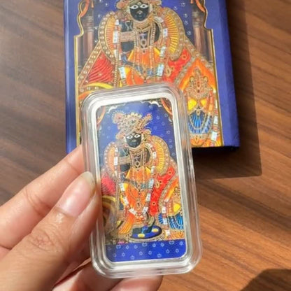 Banke Bihari Ji 999 Pure 20g Silver Coin with Premium Gift Box