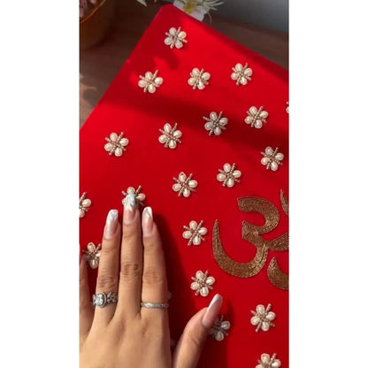 Premium Om Chooda Cover and Box Set for Wedding Ceremonies