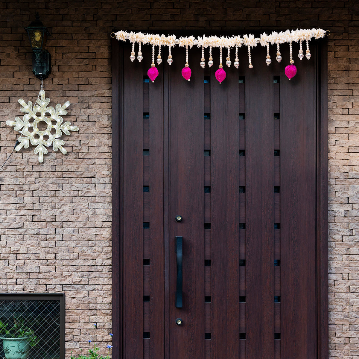 Beautiful Colorful Beades Toran Bandhanwar For Entrance Door | bandharwal design