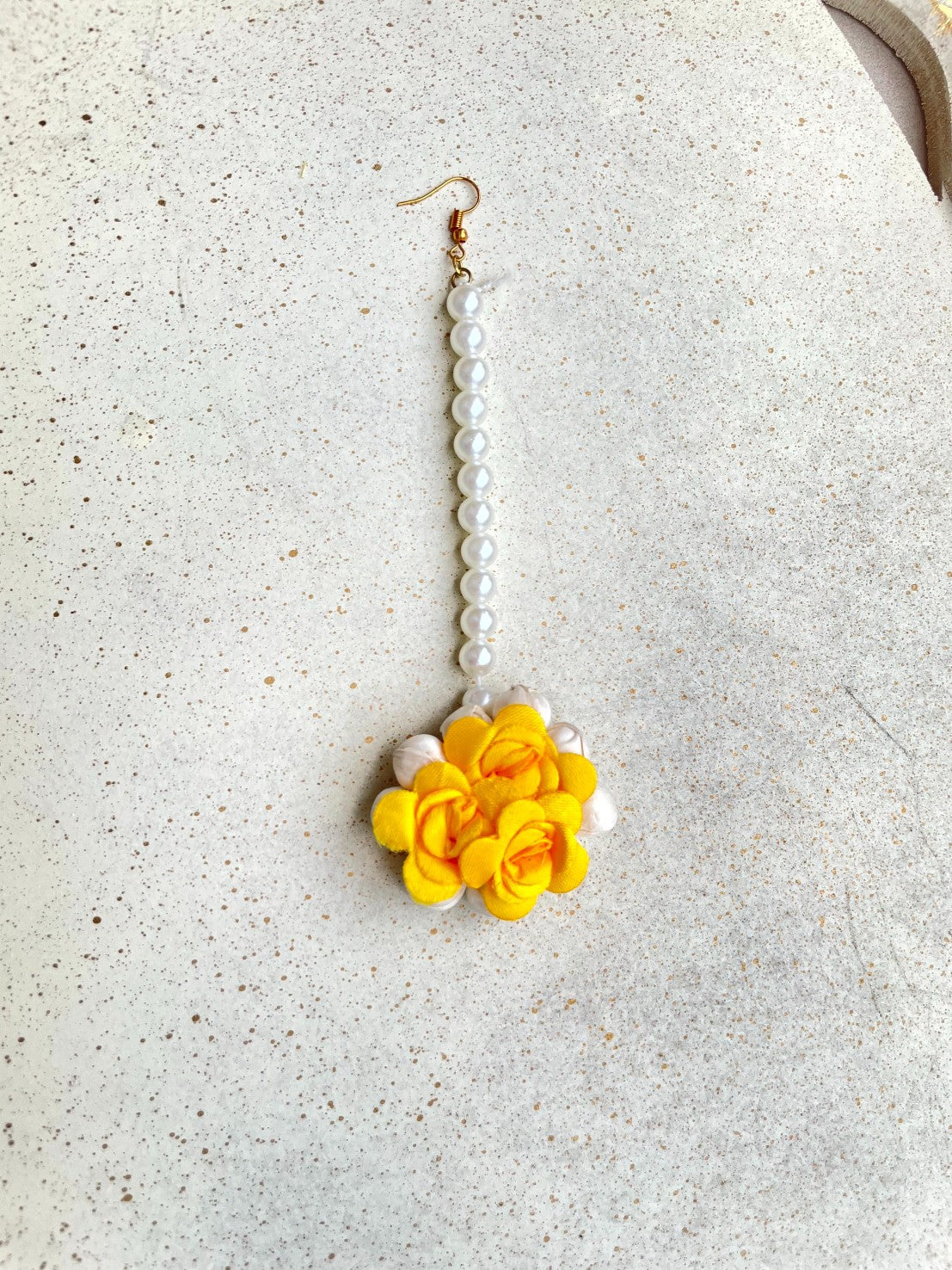 Do Your Part Yellow Flower Earrings – Shop the Mint