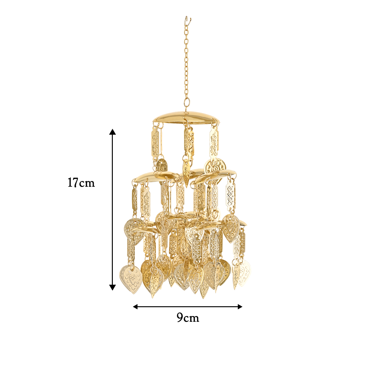 Golden Ambi Design Leaf Medium Ceremonial Kaleera