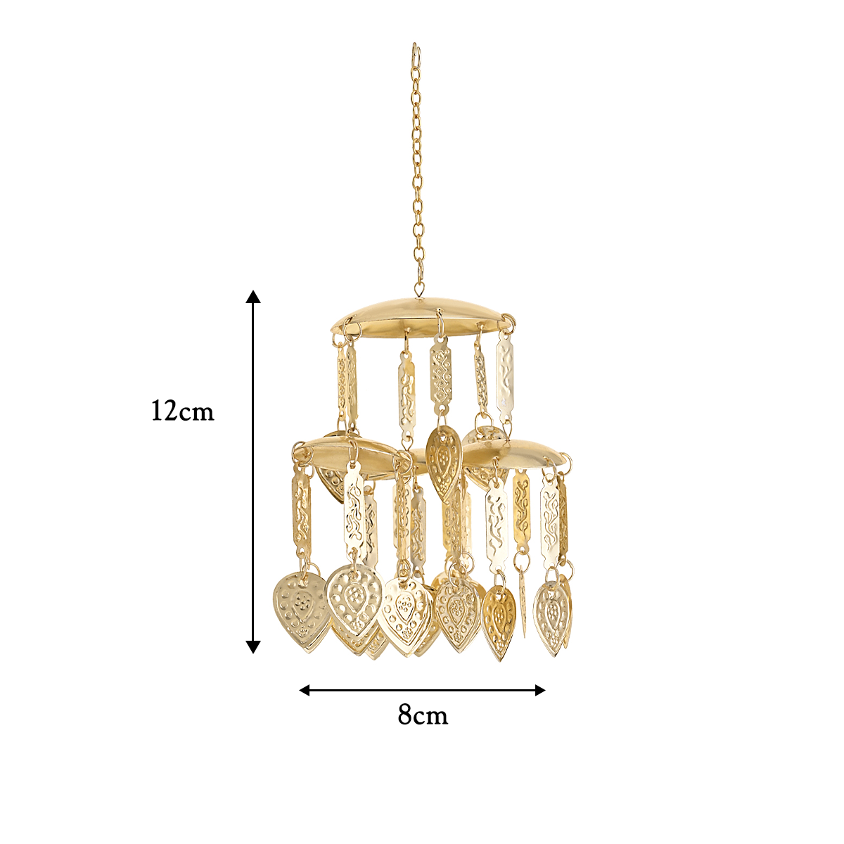 Golden Paan Design Leaf Small Ceremonial Kaleera