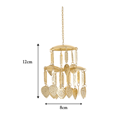 Golden Paan Design Leaf Small Ceremonial Kaleera