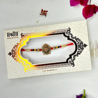 Men's Rakhi- Beautiful Ganesh ji  Design