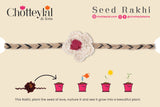 Seed Rakhi - Set of 3 Beautiful Thread