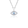 The Eye of Grace Silver Chain Pendent