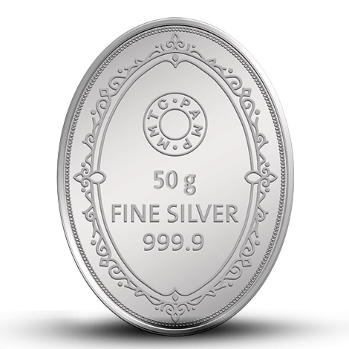 50 gm Queen MMTC Silver Coin