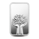 50 gm Lotus MMTC Silver Coin