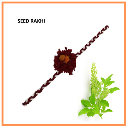 Seed Rakhi - Set of 3 Beautiful Threads