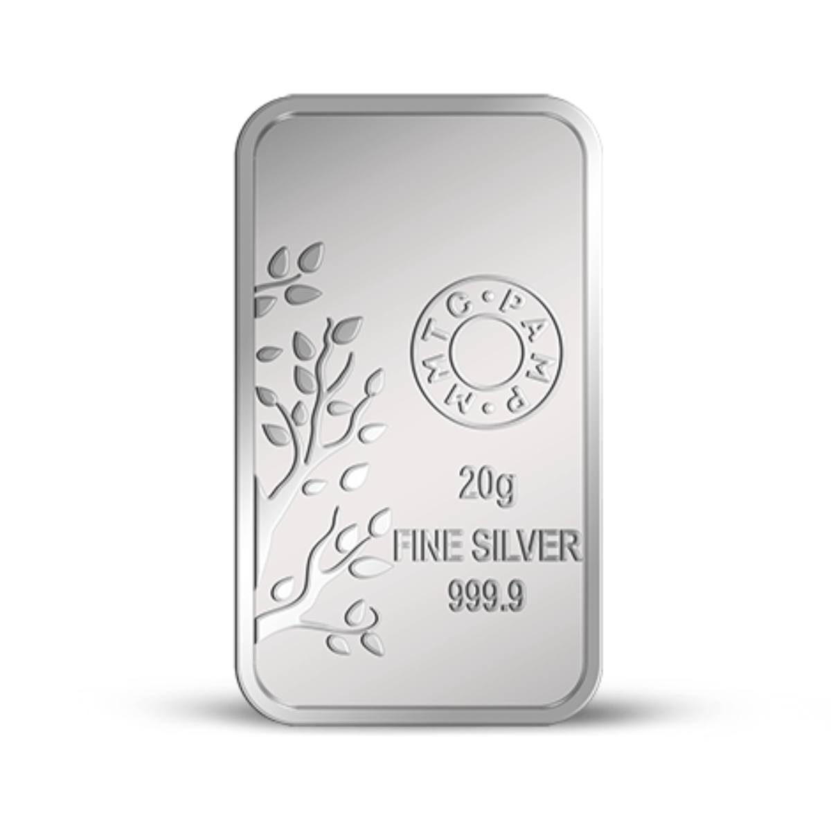 20 gm MMTC BANYAN TREE SILVER BAR